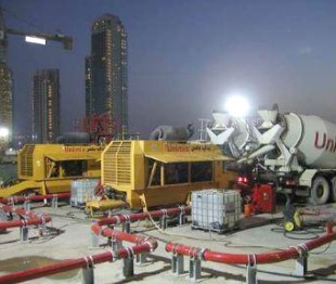 云顶集团高压混凝土泵管参与迪拜塔建设获好评